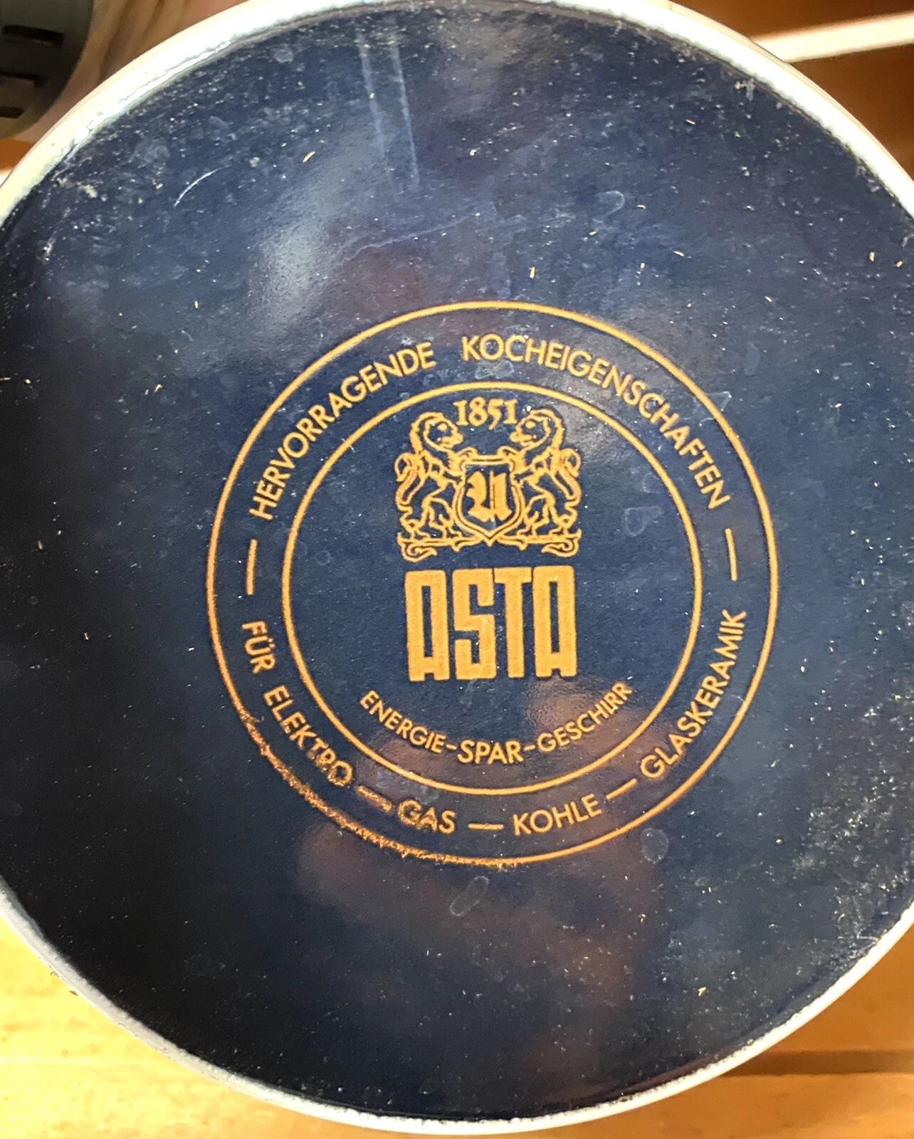 ASTA Flower Enamel Teapot Kettle Floral Enamel