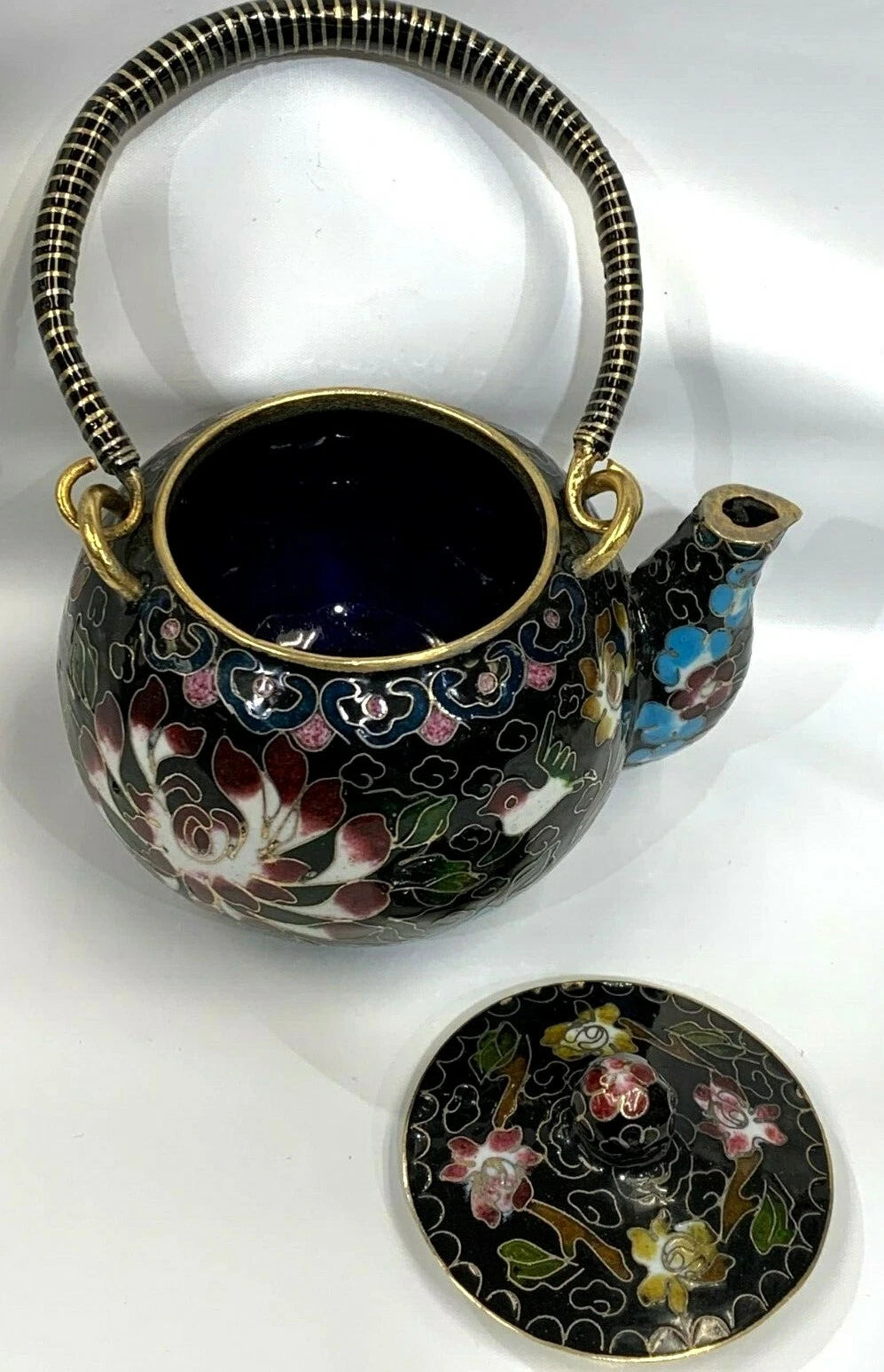 Wired Umemon Aya Cloisonne Teapot