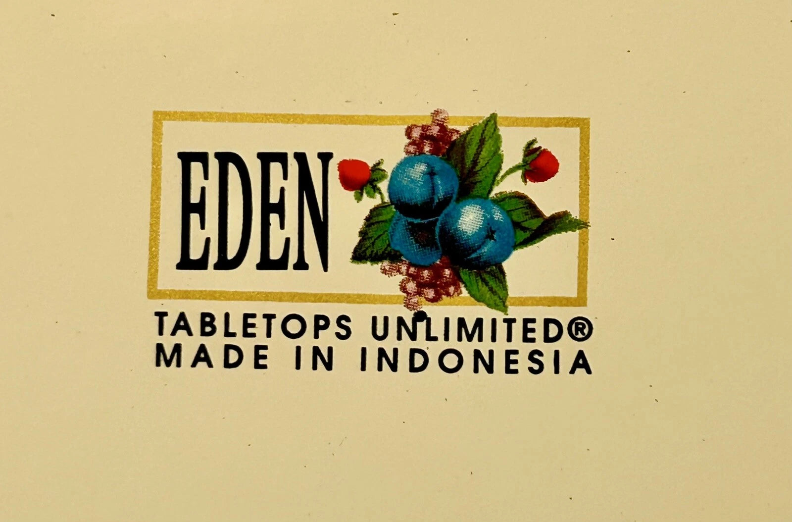 Vintage 1980’a Fruit &Berries 1 Quart Tea Kettle Enamel Wear Stovetop Teakettle