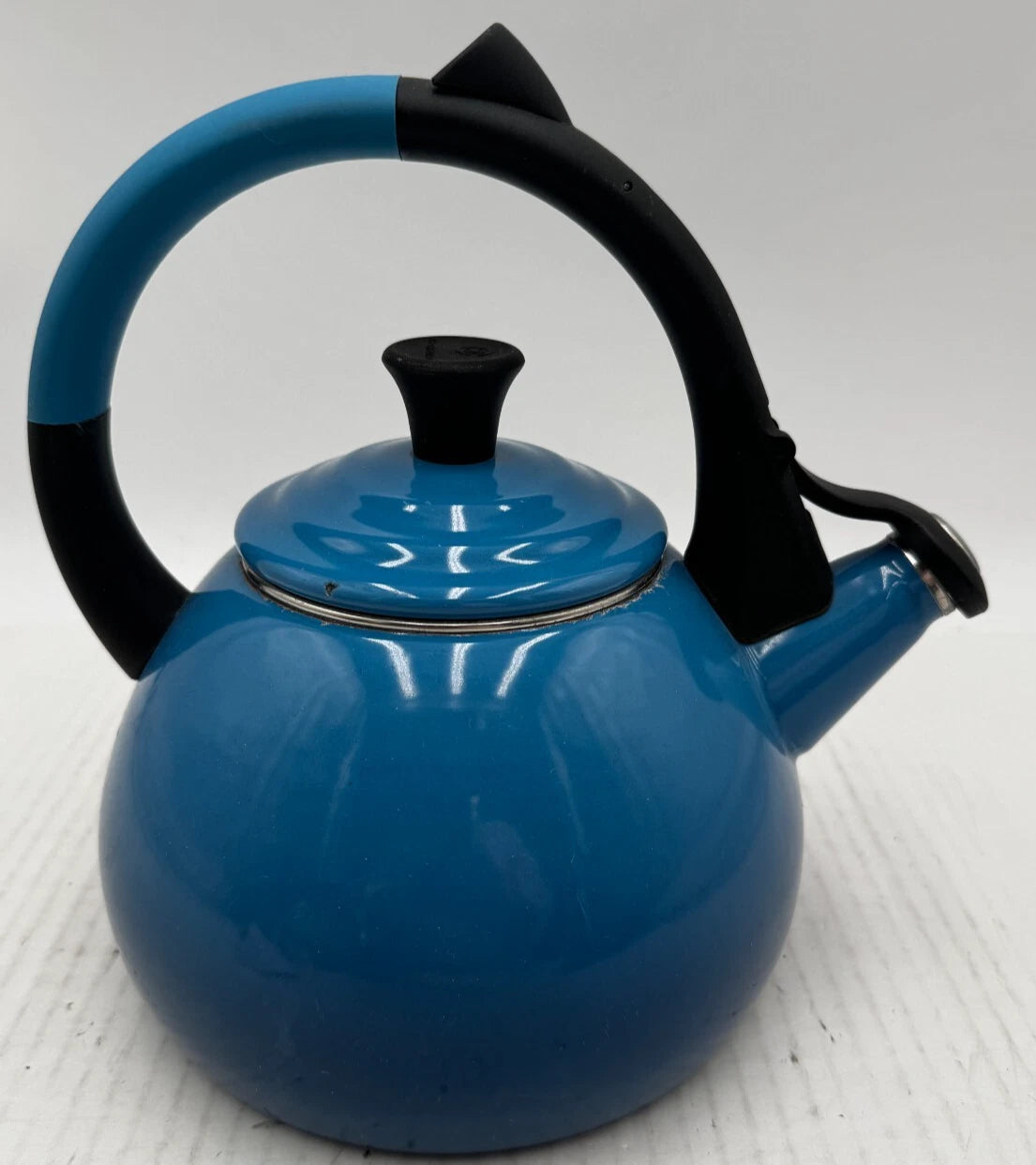 Le Creuset Classic Teal Enamel on Steel Oolong Tea Kettle with Handle 1.5L/1.6Qt