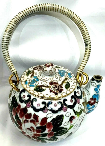 Wired Umemon Aya Cloisonne Teapot