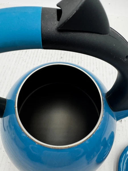 Le Creuset Classic Teal Enamel on Steel Oolong Tea Kettle with Handle 1.5L/1.6Qt