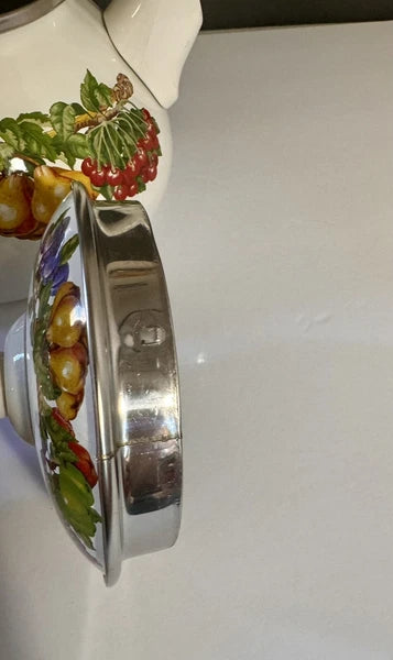 Kensington Garden Tea Collection Porcelain Enamel Non Stick Non-Corrosive, 2 Qt