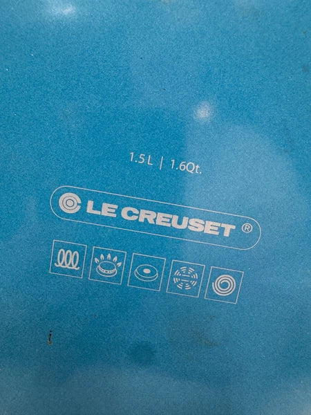 Le Creuset Classic Teal Enamel on Steel Oolong Tea Kettle with Handle 1.5L/1.6Qt