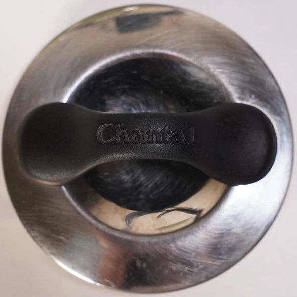 Chantal 2qt Tea Kettle Avocado Green Enamel On Steel MCM Vintage Style READ