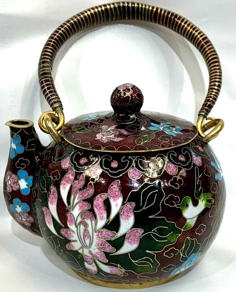 Wired Umemon Aya Cloisonne Teapot