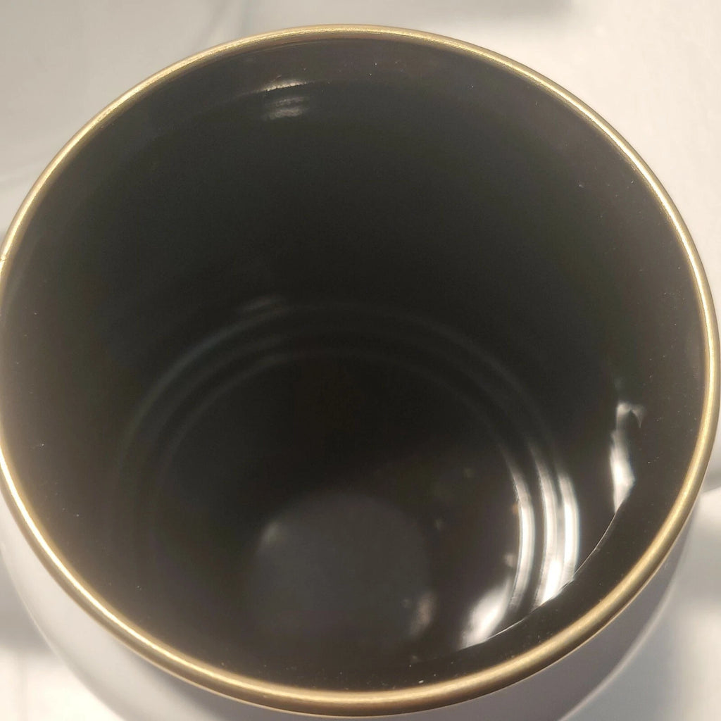 Emsan Troy Kettle White Nostalgia Enamel Vintage TeapotsTitanium Coated  c6