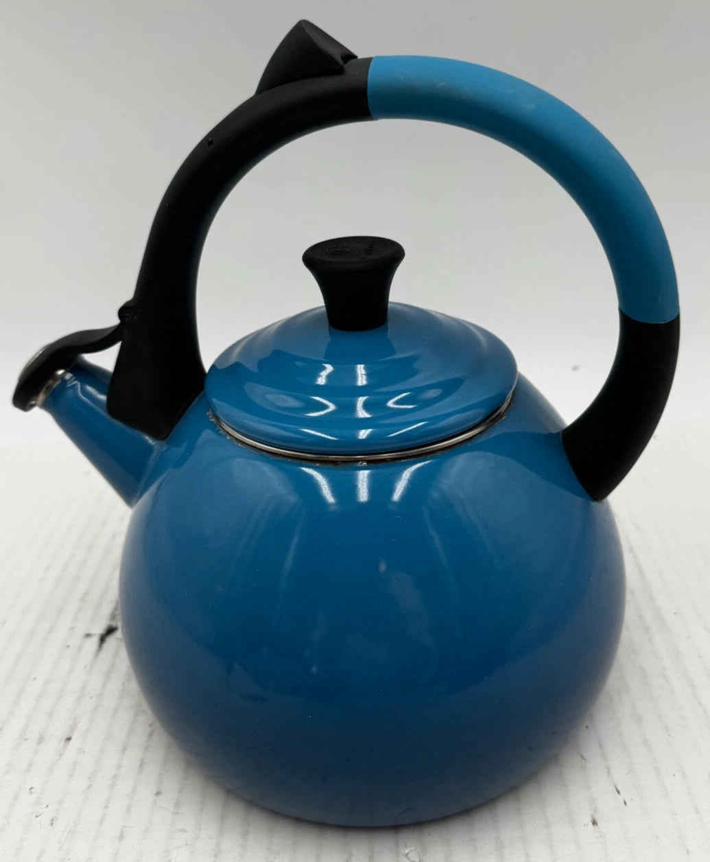 Le Creuset Classic Teal Enamel on Steel Oolong Tea Kettle with Handle 1.5L/1.6Qt