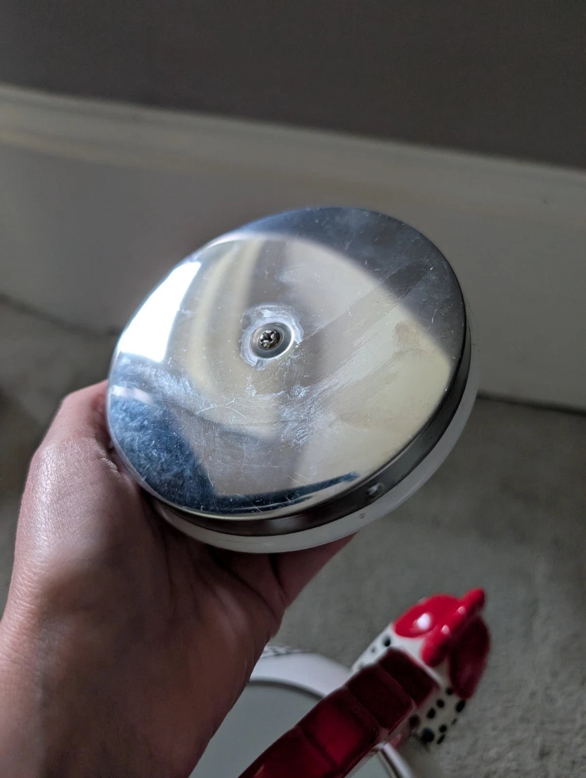 Edgar Watkins Good Morning Rooster Chicken Hen Tea Kettle Enameled Metal Teapot