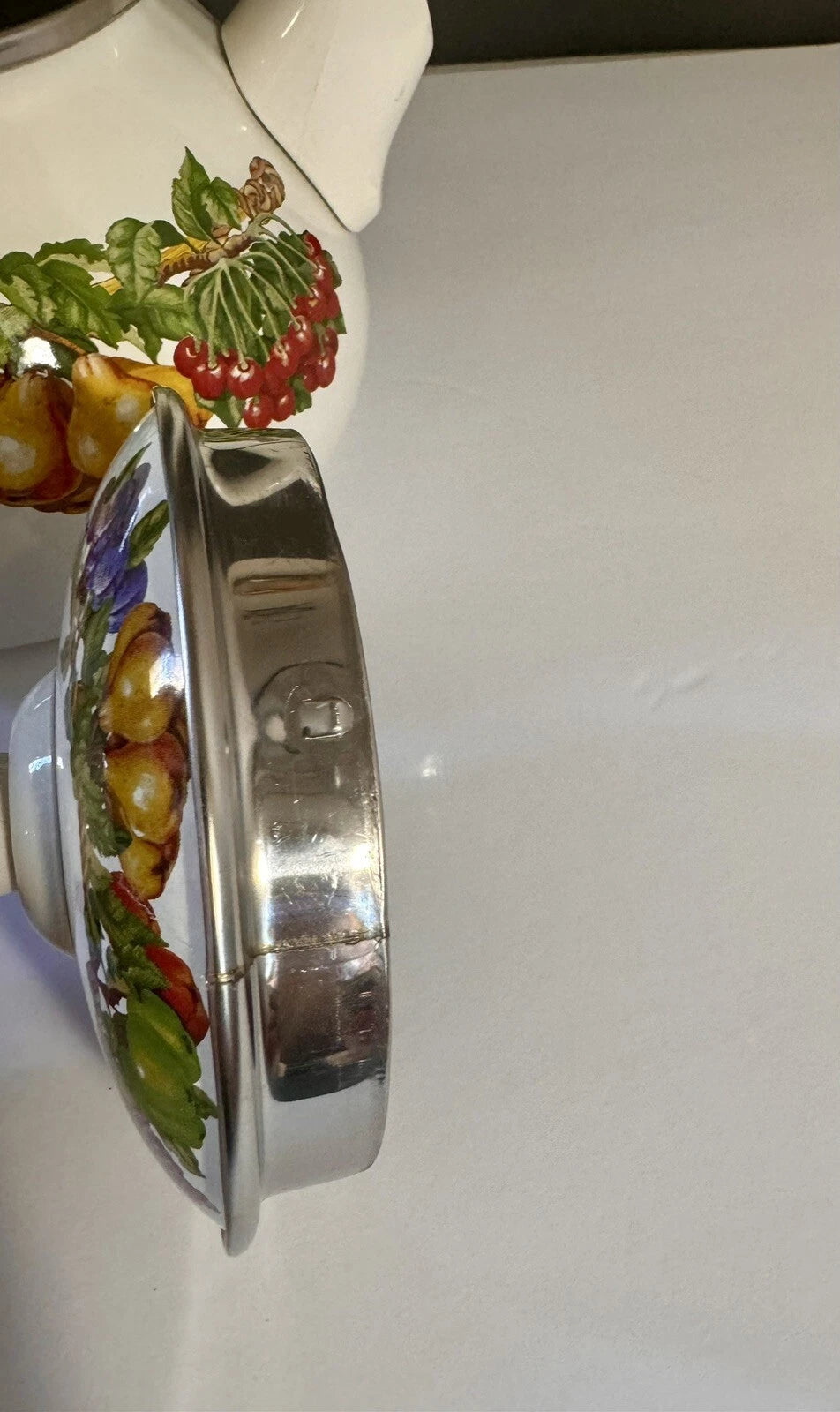 Kensington Garden Tea Collection Porcelain Enamel Non Stick Non-Corrosive, 2 Qt