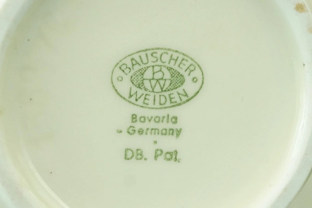 BAUSCHER WEIDEN Thermal teapot 1900 porcelain metal Germany Decò XX