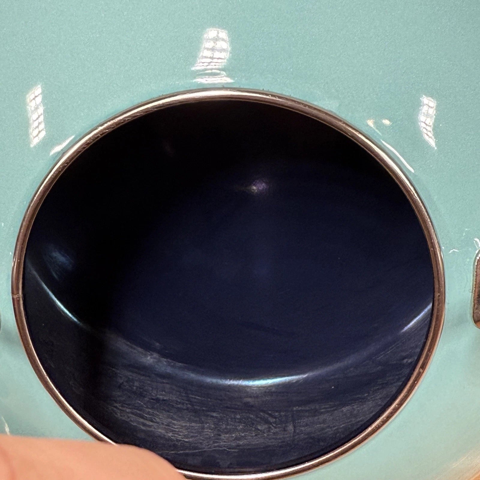 Chantal Tea Kettle Classic Loop Teapot Whistling 1.8QT with Lid Aqua Turquoise