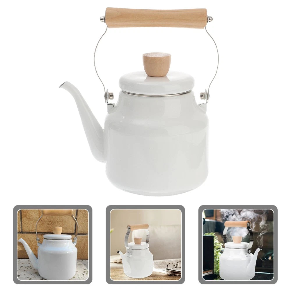 Kettle Make Tea Travel Coffee Pot for Stove Small Stovetop Hot Water