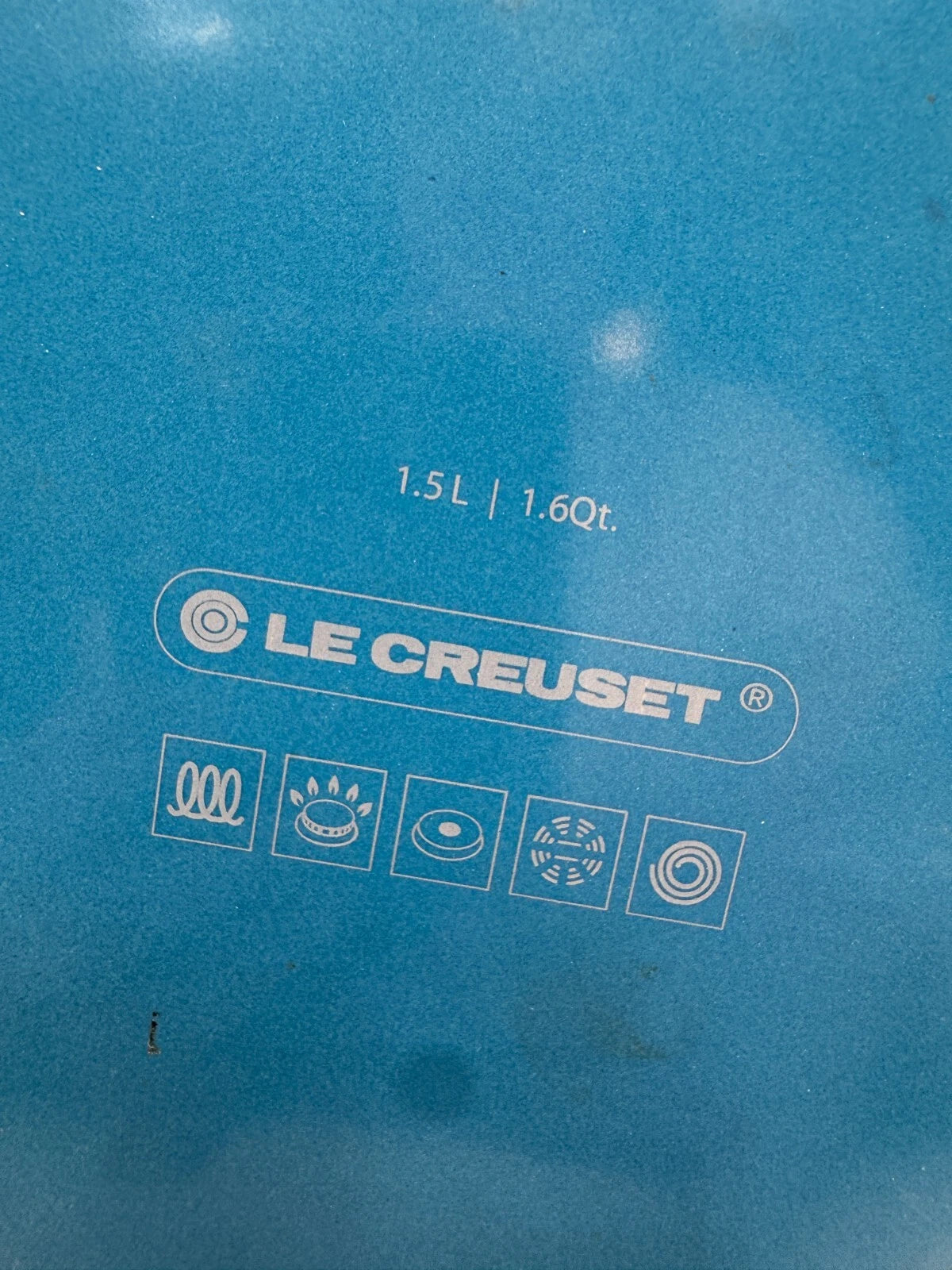 Le Creuset Classic Teal Enamel on Steel Oolong Tea Kettle with Handle 1.5L/1.6Qt