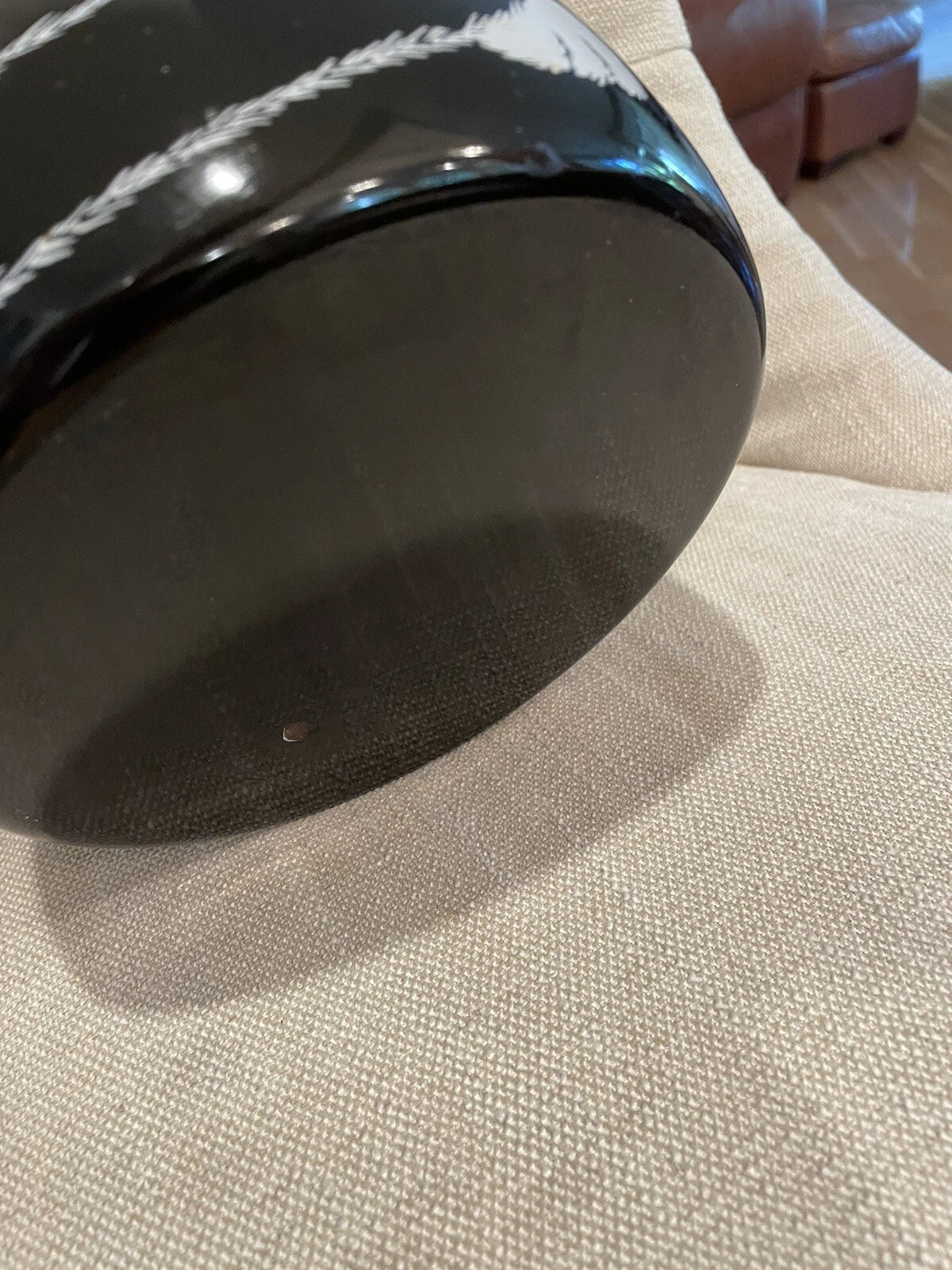 Black Cat Teapot ~ Whistling Kitty Tea Kettle ~ Baked Enamel ~ Ancona ~ Vintage