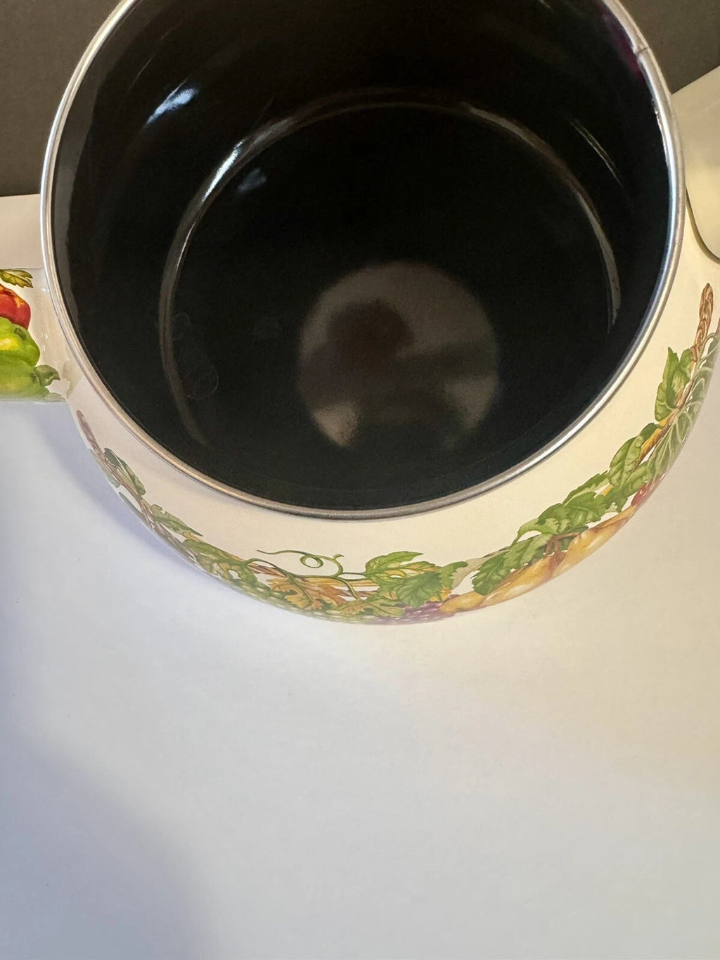 Kensington Garden Tea Collection Porcelain Enamel Non Stick Non-Corrosive, 2 Qt