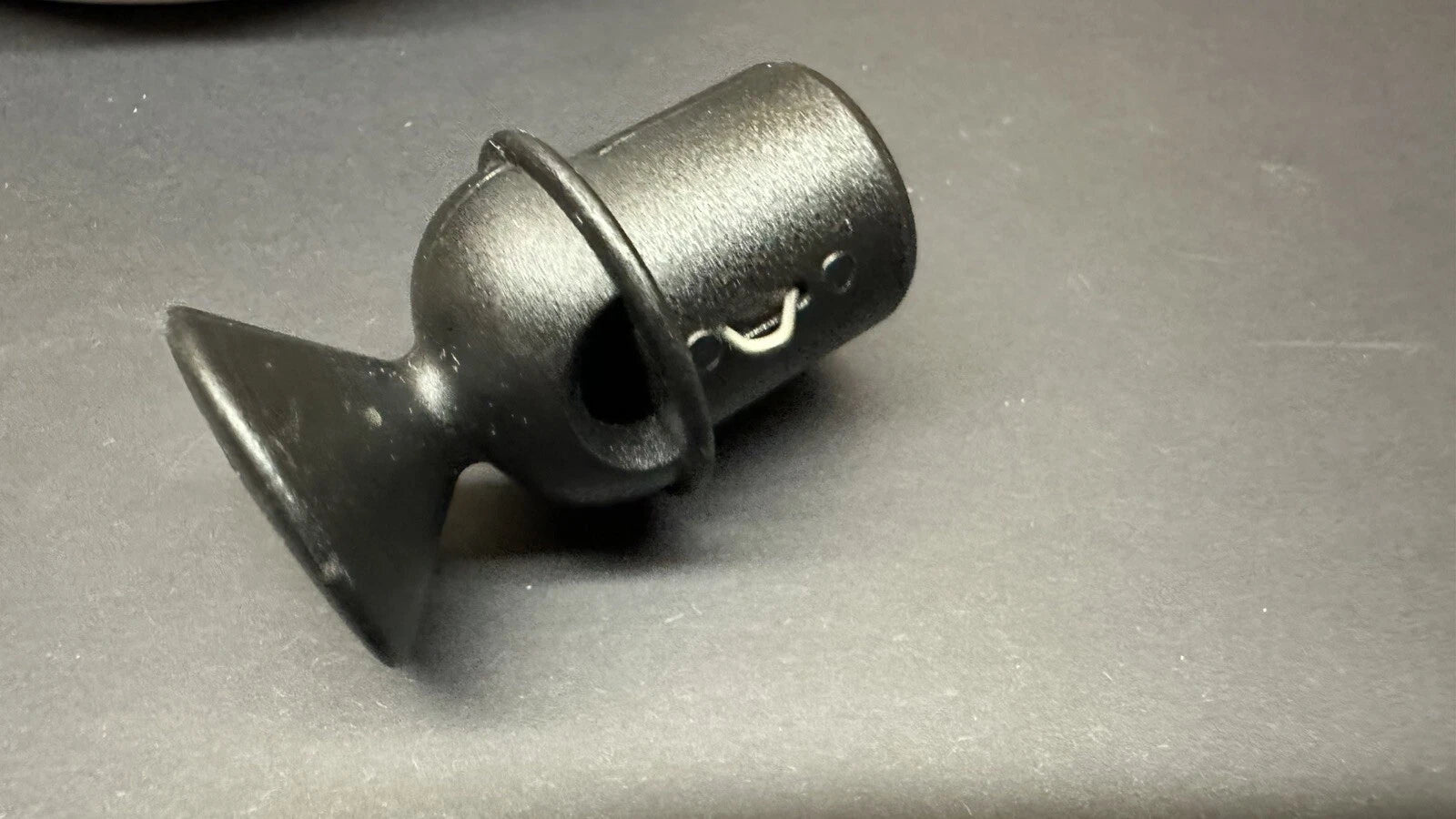 Vintage COPCO White Enameled Whistling Tea Kettle