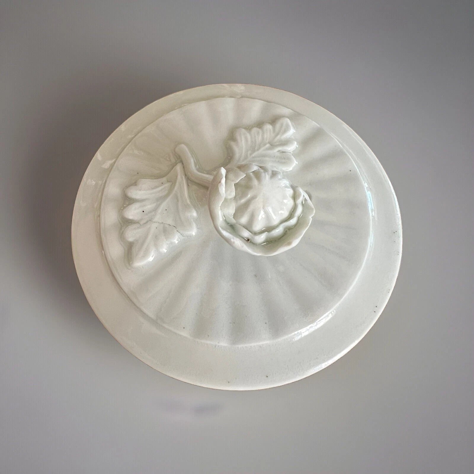 Antique Early Worcester Blanc De Chine Teapot, C 1760