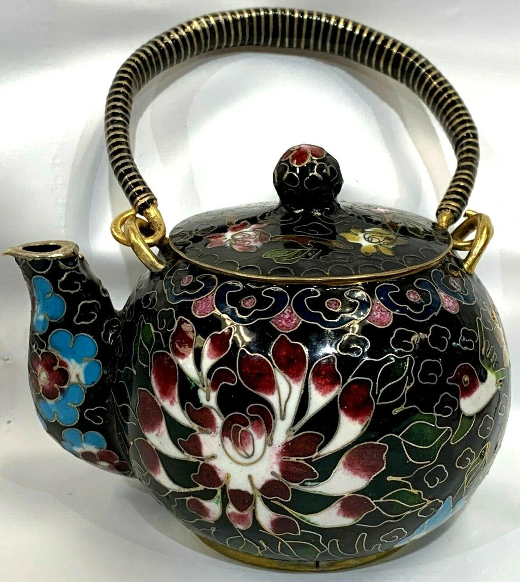 Wired Umemon Aya Cloisonne Teapot