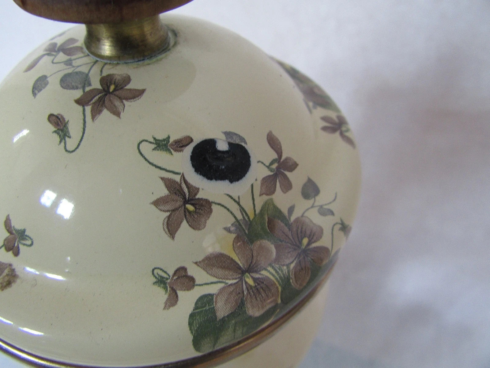 MacKenzie Childs Stacked Camp Yellow Roses Enamel Teapot Cream & Sugar 1995