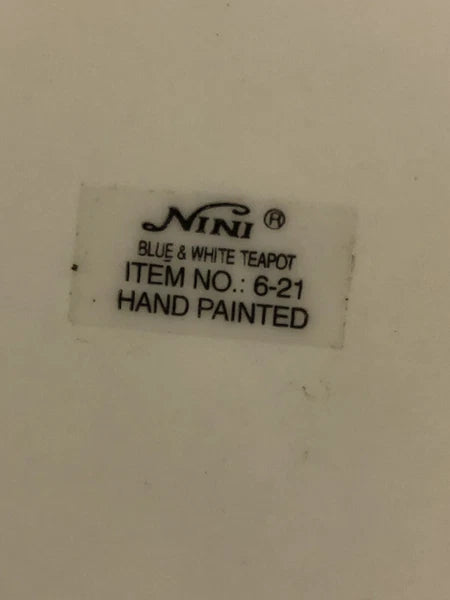 FOLKLORE Enamel Coffee Tea Pot Nina Jarema