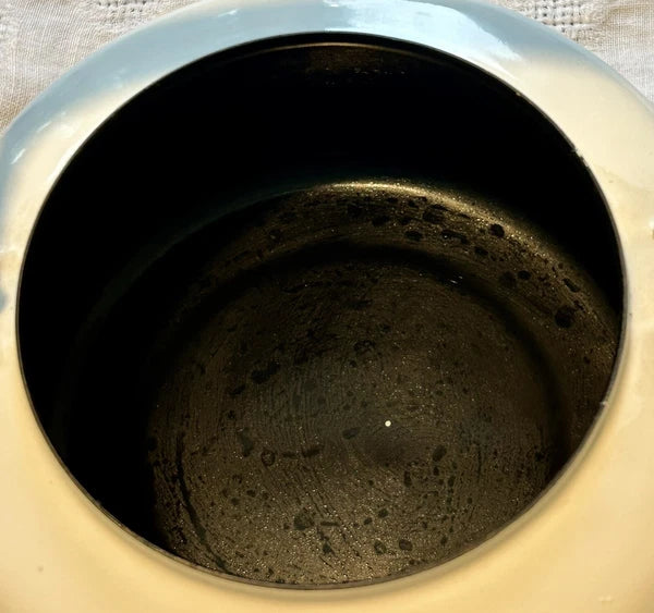 Vintage 1980’a Fruit &Berries 1 Quart Tea Kettle Enamel Wear Stovetop Teakettle