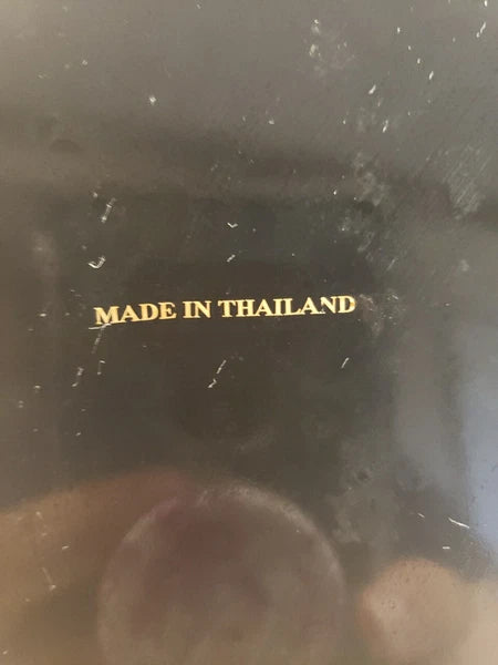 Vintage Enamel And Stainless Steel Whistling Tea Pot Kettle Made In  Thailand