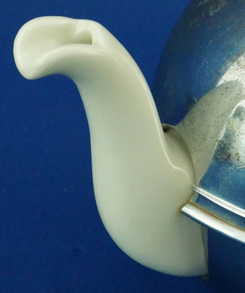 BAUSCHER WEIDEN Thermal teapot 1900 porcelain metal Germany Decò XX