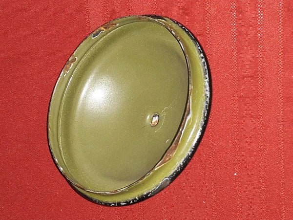 Vintage Enamel Teapot & Tray Japan