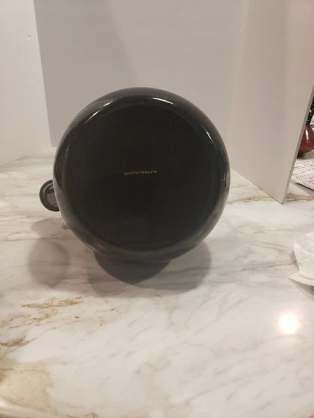 Vintage Enamel And Stainless Steel Whistling Tea Pot Kettle Made In  Thailand