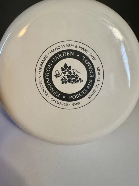 Kensington Garden Tea Collection Porcelain Enamel Non Stick Non-Corrosive, 2 Qt