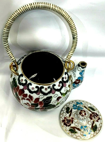 Wired Umemon Aya Cloisonne Teapot