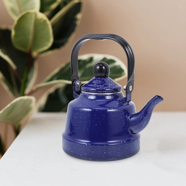 Kettle Office Vintage Floral Pattern Teapot Cold Water with Patterns