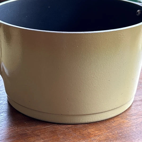 CLUB Aluminum Yellow Enamel Tea Kettle Pot Vintage Cookware MCM