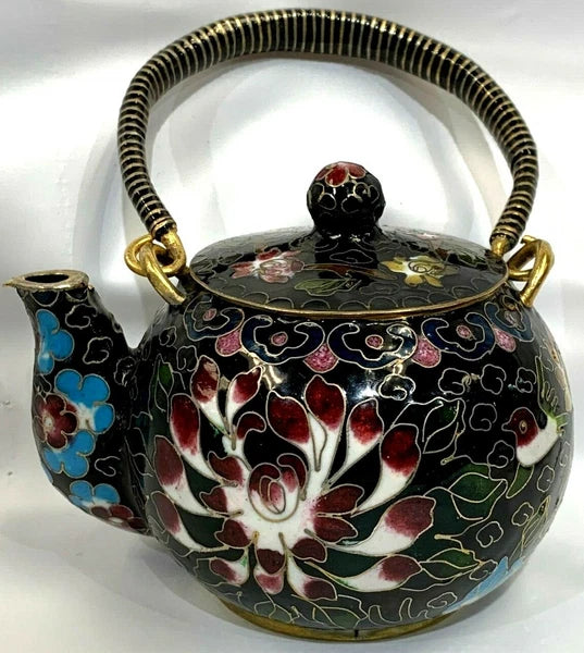 Wired Umemon Aya Cloisonne Teapot