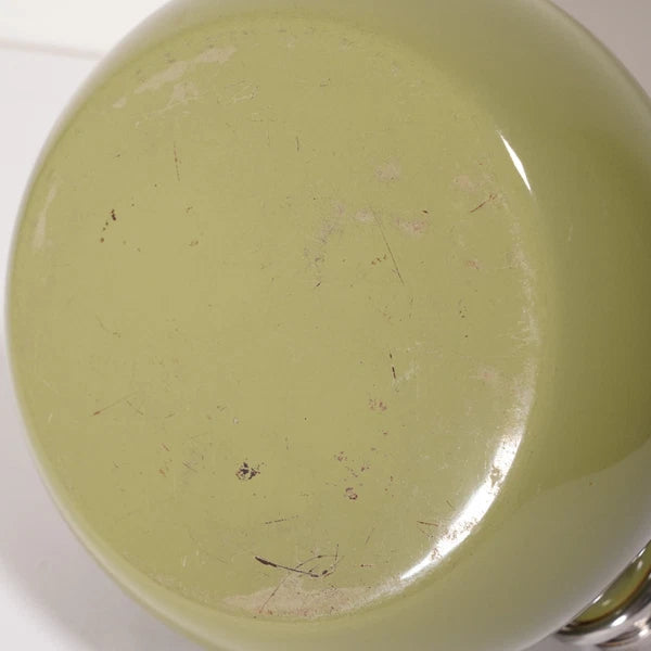 Chantal 2qt Tea Kettle Avocado Green Enamel On Steel MCM Vintage Style READ
